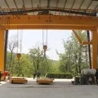Взрывозащищённый мостовой кран с двумя грузовыми тележками (4)