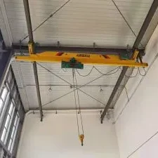 Взрывозащищённый электрический однобалочный подвесной мостовой кран (5)