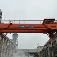 Грейферный двухбалочный мостовой кран (6)
