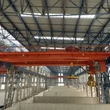 Грейферный двухбалочный мостовой кран (7)