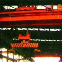 Электромагнитный мостовой кран с траверсой (4)